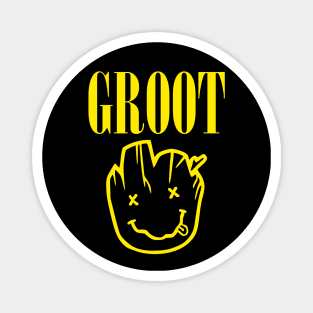 Groot Nirvana Mash Up Magnet